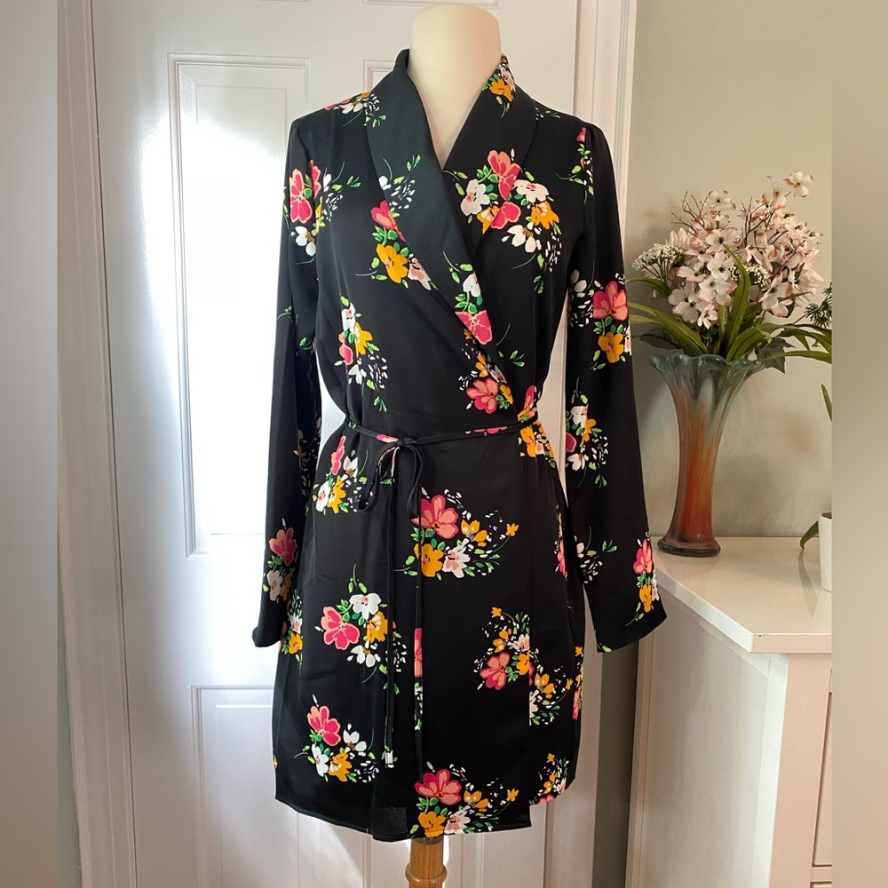 ASOS mini wrap dress
